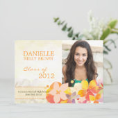 2012年の卒業の発表のクラス及びパーティー 招待状 (スタンド正面)