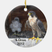 2012年の美しいのオーナメント セラミックオーナメント (裏面)