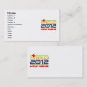 2012年の誇りを持ったなナナのTシャツおよびギフト 名刺 (正面/裏面)