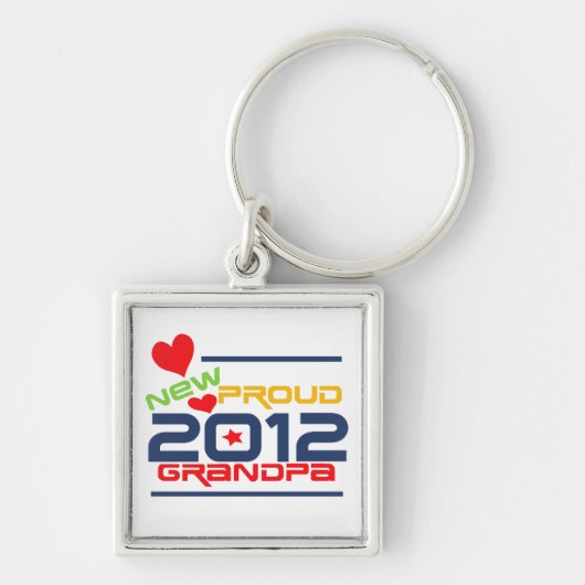 2012年の誇りを持ったな祖父のTシャツおよびギフト キーホルダー (正面)