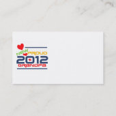 2012年の誇りを持ったな祖父のTシャツおよびギフト 名刺 (裏面)