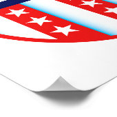 2012年の選挙封印赤青の投票権 ポスター (角)