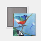 2012年の鳥の木 マグネット (正面/裏面)