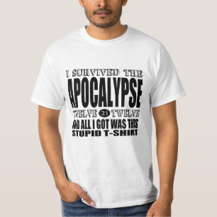2012年の黙示録の生存者はすべてI Got Tシャツでした Tシャツ
