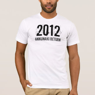 2012年のAnnunakiの帰りのTシャツ Tシャツ
