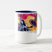 2012年のDFのお祝いの週末のギターのマグ ツートーンマグカップ (正面右)