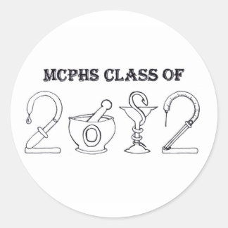 2012年のMCPHSクラス ラウンドシール