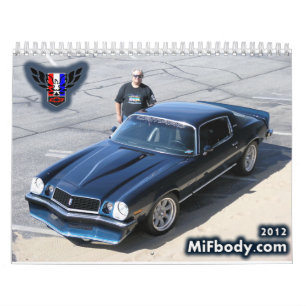 2012年のMiFbody.comのメンバーのカレンダー カレンダー