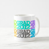 2012年のMulticolorsのマグの卒業のクラス コーヒーマグカップ (正面右)