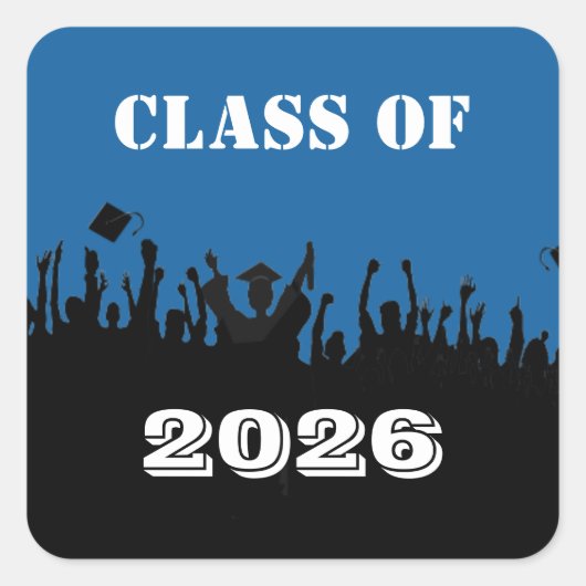 2012年のOval Stickersクラス スクエアシール (正面)