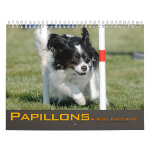 2012年のPapillonsの敏捷のカレンダー カレンダー