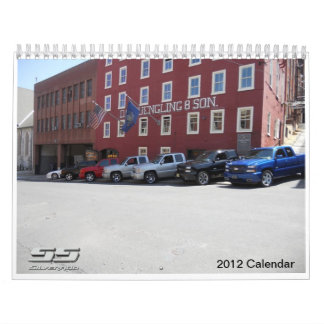 2012年のSilverado SSのカレンダー カレンダー
