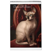 2012年のSphynxのカレンダー カレンダー (カバー)