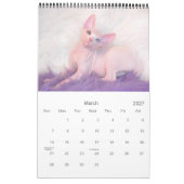 2012年のSphynxのカレンダー カレンダー (3月 2027)