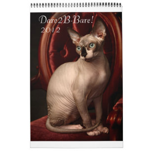 2012年のSphynxのカレンダー カレンダー