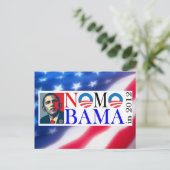 2012年はがきにNo Mo Bama ポストカード (スタンド正面)
