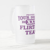 2012年は、夢の中でのみ、最高の浮気チーム フロストグラスビールジョッキ (正面左)