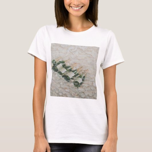 2012年を冷却するシャンペン Tシャツ (正面)