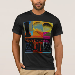 2012年を愛すポップ・アートのる – アートヴィンテージ- Tシャツ