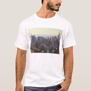 2012年を造っているロックフェラーからのマンハッタン Tシャツ