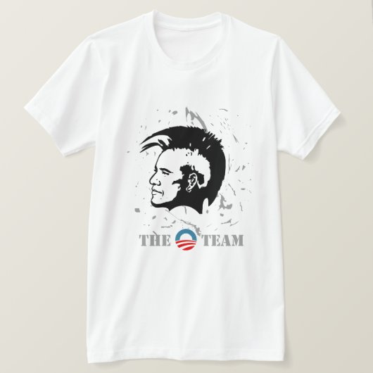 2012年オバマチーム Tシャツ (デザイン正面)
