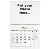 2012年カレンダーのカスタマイズ カレンダー (3月 2027)