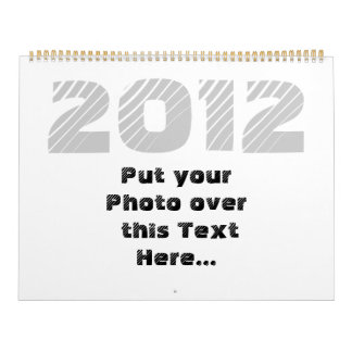 2012年カレンダーのカスタマイズ カレンダー