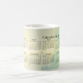 2012年カレンダー コーヒーマグカップ (中央)