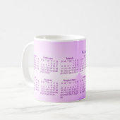 2012年カレンダー コーヒーマグカップ (正面左)