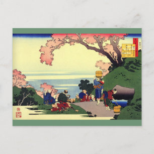 2012年カレンダー 浮世絵 ポストカード 北斎