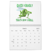 2012年ギャグ付きカレン笑わされるダー カレンダー (3月 2027)