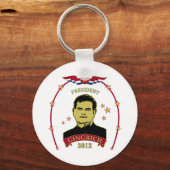 2012年ギングリッチ大統領 キーホルダー (正面)
