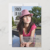 2012年クラス|卒業案内 招待状 (正面)