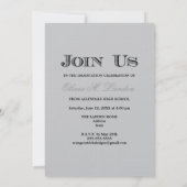 2012年クラス|卒業案内 招待状 (裏面)