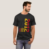 2012年スペインの以来2012年2012 Tシャツ (正面フル)