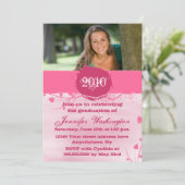 2012年トレンディー·ピングランジクの卒業パーティー·招待状 招待状 (スタンド正面)