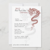 2012年ドラゴンニューイヤー大晦日パーティー募集 招待状 (裏面)