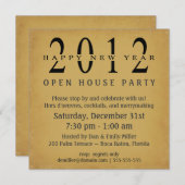 2012年ニューイブオープンハウスヴィンテージ招待状 招待状 (正面/裏面)