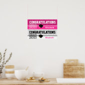 2012年バナーポスターピンクおめでとうございます ポスター (キッチン)