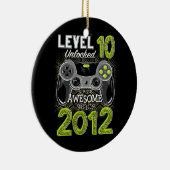 2012年ビデオゲー素晴らしマー以降のレベル10のロック解除 セラミックオーナメント (右)