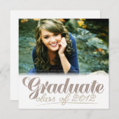 2012年ホワイト·招待状研究科 招待状 (正面/裏面)