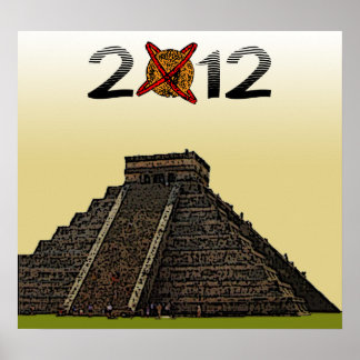 2012年ポスター「Mayan Kukulkan Chichen Itza」 v2 ポスター
