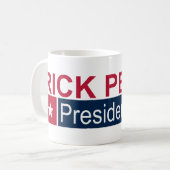 2012年リック・ペリー大統領閣下 コーヒーマグカップ (正面左)