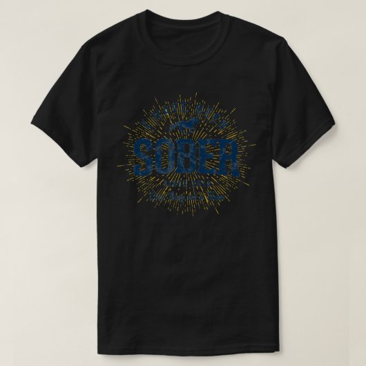 2012年以来のソバー10年ソバリーソバ Tシャツ (デザイン正面)