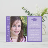 2012年伝統的卒業式クラス（紫） 招待状 (スタンド正面)