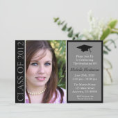 2012年伝統的卒業式（黒）クラス 招待状 (スタンド正面)