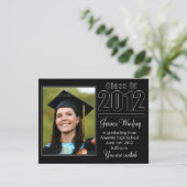 2012年写真卒業発表 招待状 (スタンド正面)