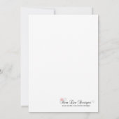 2012年前夜5x7クリスマスニュースパーティの招待状 招待状 (裏面)