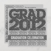 2012年卒業パーティの招待状12SS級 招待状 (正面/裏面)