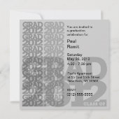 2012年卒業パーティの招待状12SS級 招待状 (裏面)